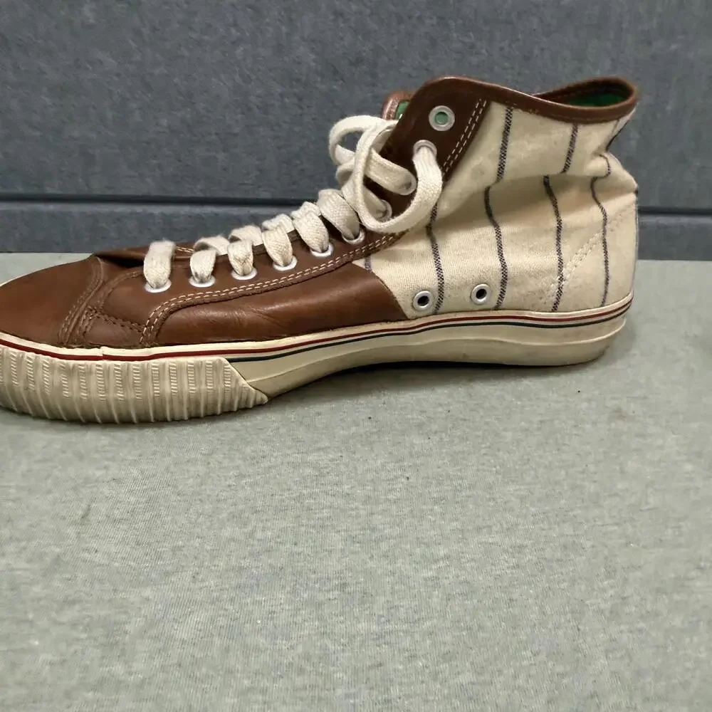 PF Flyers Ebbets Field Flannels High Top Sneakers Sz Men's 11.5 Women's 13